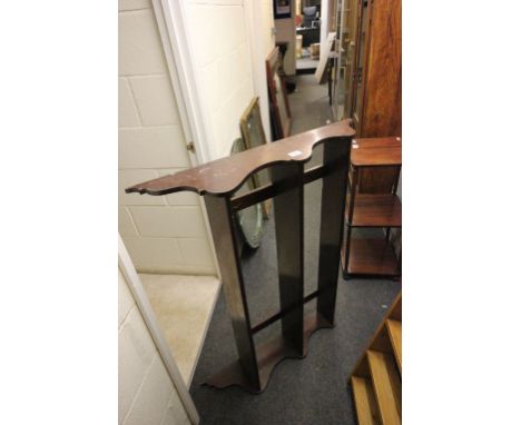 Late 19th century Mahogany Hanging Shelf with Three Graduating Shelves