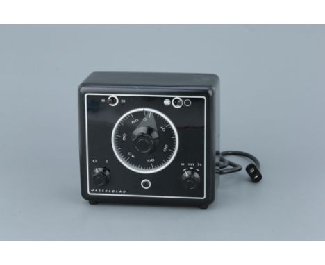 A Hasselblad Electro-Mechanical Multiple Program Interval Timer,for EL cameras, A.C. American version with USA plug, first is