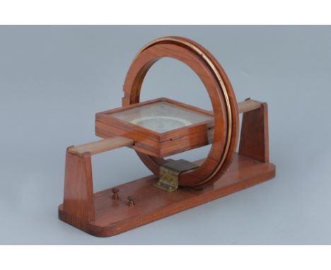 Tangent Galvanometer By Becker, London,English, c.1910, with plaque for 'F. E. Becker &amp; Co. W &amp; J George, Hatton Wall