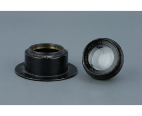 A Dallmeyer Pentac f/2.9 3" Lens,black, serial no. 131900, body, VG, elements, G-VG, some light cleaning marks