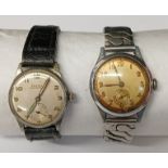 Doxa Anti-magnetic watch (not working) and Fond Acier Inoxydable watch (works intermittently)