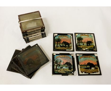 QTY OF MAGIC LANTERN SLIDES