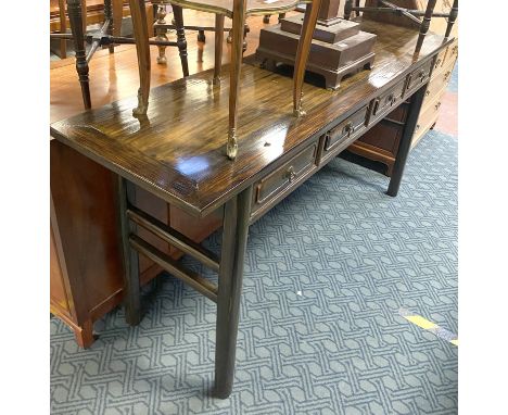 FOUR DRAWER CONSOLE TABLE