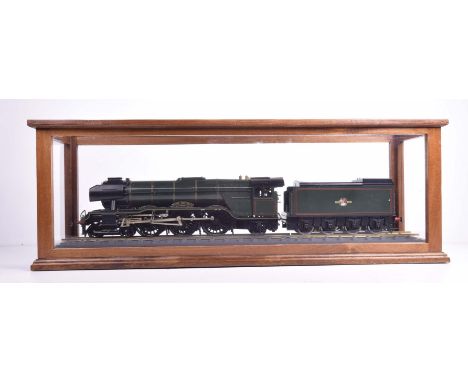 An Aster gauge one kit built 4-6-2 locomotive and tender BR green A3 Class 'Flying Scotsman', livesteam, locomotive and tende