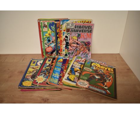 A collection of 1979 and later Marvel Superheroes Comics including 1st &amp; 2nd Giant Issues, Monthly Issues, No 300's etc a