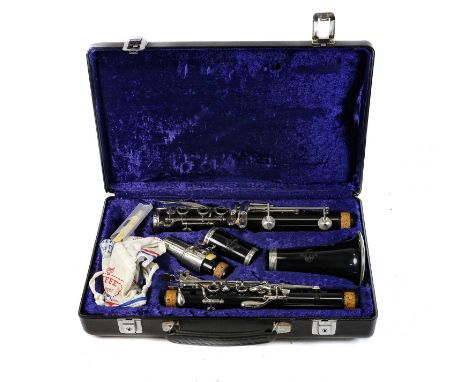 no.387833 cased with Buffet mouthpiece; together with Amati Kraslice clarinet (cased, no mouthpiece) (2)