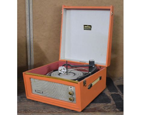 A Vintage Dansette Bermuda Record Player 