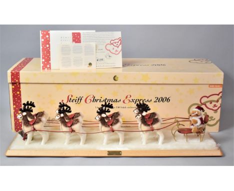 A Limited Edition Steiff Christmas Express 2006, Complete with Box and Certificate, no. 244/750 