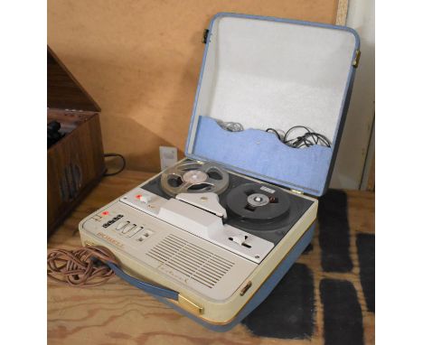 A Vintage Sobell Festival Reel to Reel Tape Recorder 