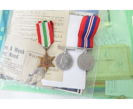 VARIOUS MEDALS etc. A 1914/15 Star named to 16502 Pte W Farnsworth E Yorks Regt. William Farnsworth served in France from 9/9