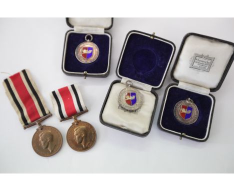 SPECIAL CONSTABULARY MEDALS etc. A Special Constabulary Medal GV1 named to Sidney Harding (Pembrokshire) in box of issue. Ano