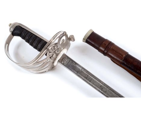 A GRENADIER GUARDS OFFICERS SWORD. A Wilkinson made George V1 Grenadier Guards officer's sword, number 68584 complete with a 