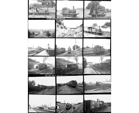 42 35mm negatives. Taken in 1939 locations include: Edge Hill Light Railway (qty 13) and Halesowen Branch Bromsgrove &amp; Bl