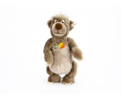 A Steiff limited edition Disney Convention 1995 Baloo bear, 536 of 2500 with tag certificate and convention badge 