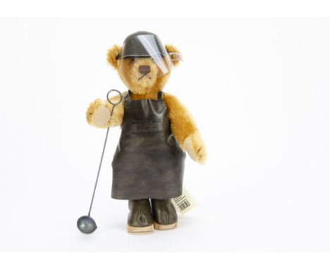 A Steiff limited edition Stahlkocher Willi,  exclusive for Lutgenau Dortmunb, 905 of1500 with tag certificate,1996 