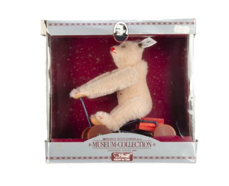 A Steiff Museum Collection limited edition Record Teddy Rose, 1737 of 4000, in original box, 1991 (some damage to box)
