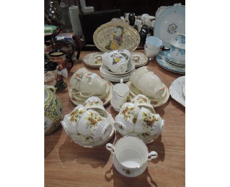 A selection of tea cups and saucers
