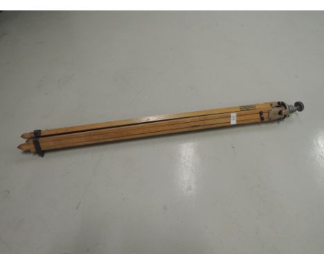 A wooden tripod by Sherwoods Birmingham The Arrow