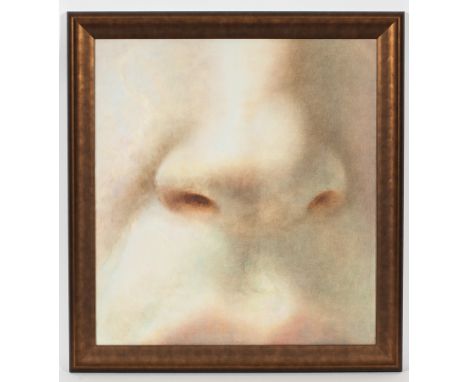 * GWEN HARDIE,
FACE 09.17.05
oil on canvas
64cm x 58.5cm (25 x 23 inches)
Framed.
Provenance: The artist. Private London coll