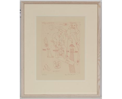 * ADRIAN WISZNIEWSKI RSA HonFRIAS HRSW (b.1958)
GATEWAY
etching, signed in pencil and numbered 37/50
40cm x 30cm
Mounted, fra