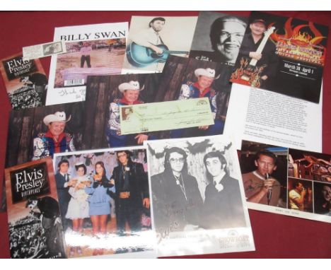 Cheryl Baker Collection - folder of ephemera collected by Cheryl Baker and Steve Stroud during a trip to the USA in 2007 incl