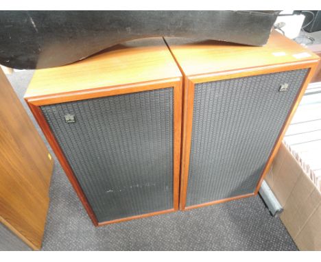 A pair of vintage speakers, Castle acoustic, Kendal model