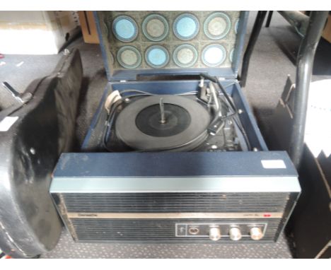 A vintage Dansette, Capri SL portable record player