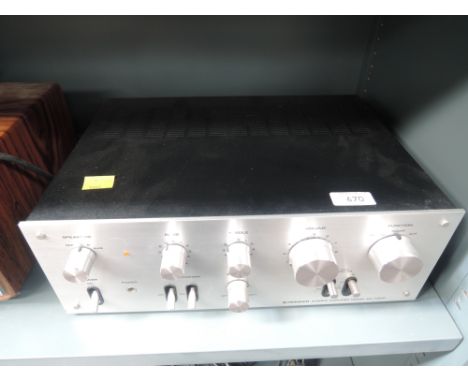 A vintage Pioneer Stereo amplifier SA-7300Been pat tested, been powered up but not play tested