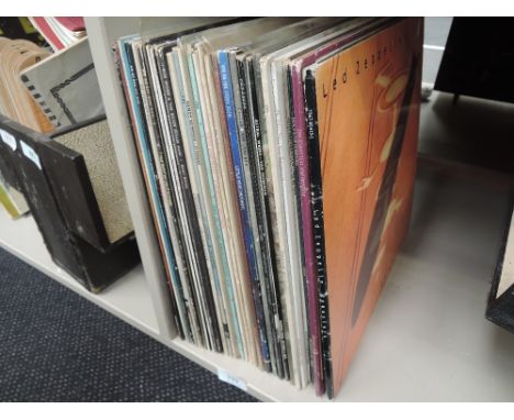 Records Vinyl Lp's selection of albums Rock Metal and pop, inlcuding Led Zepp, Little Feat, Bob Dylan etc