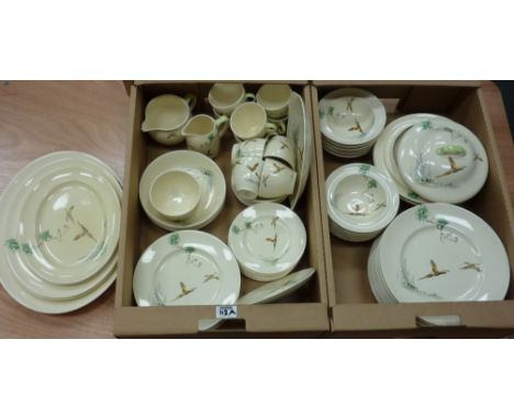 Royal Doulton 'The Coppice' dinner and tea service in two boxes 