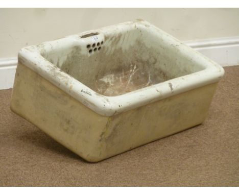 Belfast enamel sink, W107cm, D43cm