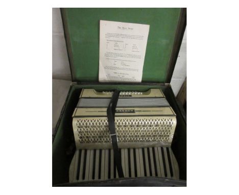 REXINE CASED HOHNER PIANO ACCORDION
