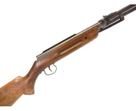 Relum Model 322 .22 air rifle, 18 inch barrel, no serial number.No licence required to buy this item, purchaser must be over 