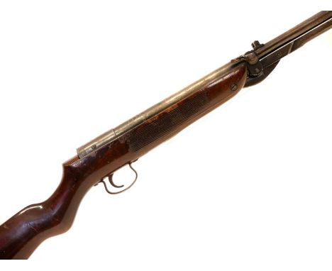 Webley MkIII .22 air rifle, 18 inch barrel, serial number 25169.No licence is required to buy this item, purchaser must be ov