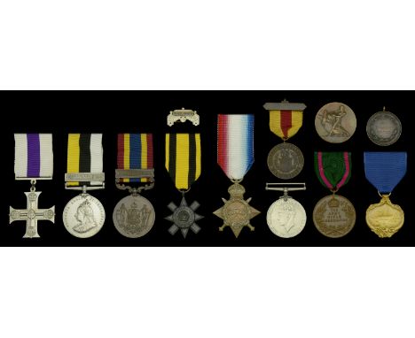 Copy, Renamed and Defective Medals (7); Military Cross, G.V.R., reverse embossed ‘copy’; Royal Niger Company Medal 1886-97, s