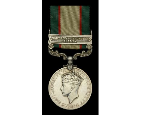 India General Service 1936-39, 1 clasp, North West Frontier 1937-39 (5825471 Bdsmn. W. Eady. Suff. R.) nearly extremely fine 