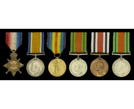 Five: Private H. Tokelove, Royal Berkshire Regiment and Special Constabulary 1914-15 Star (16385. Pte. H. T. Tokelove. R. Ber
