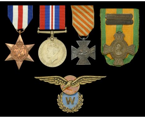 Four: Lieutenant A. Otten, 320 (Dutch) Squadron, Royal Air Force and Royal Netherlands Air Force  France and Germany Star; Wa