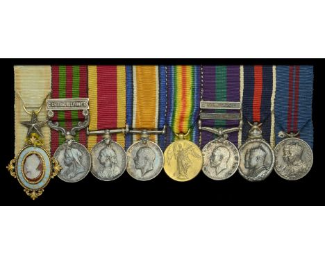 The C.S.I. group of eight miniature dress medals worn by Colonel G. B. M. Sarel, 11th King Edward’s Own Lancers (Probyn’s Hor