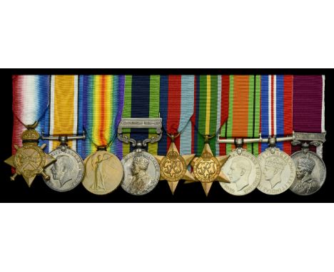 Nine: Lieutenant W. Ford, Royal Army Ordnance Corps, who was presumed killed in action at the Fall of Singapore on 15 Februar