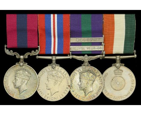 A fine ‘Malayan Emergency’ D.C.M. group of four awarded to Lance-Corporal Sherbahadur Rai, 10th Princess Mary’s Own Gurkha Ri