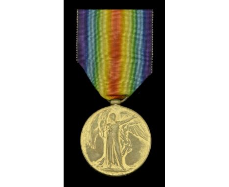 Victory Medal 1914-19 (34202 Sjt. J. M. Chisholm. R.A.M.C.) very fine £50-£70  ---  M.M. London Gazette 9 July 1917.  James M
