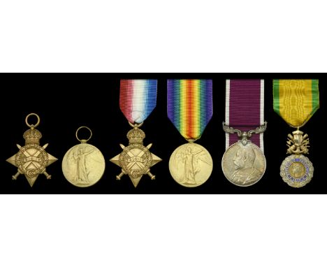 Pair: Gunner J. J. Kennedy, Royal Horse Artillery 1914-15 Star (78166 Gnr. J. J. Kennedy. R.H.A.); Victory Medal 1914-19 (781