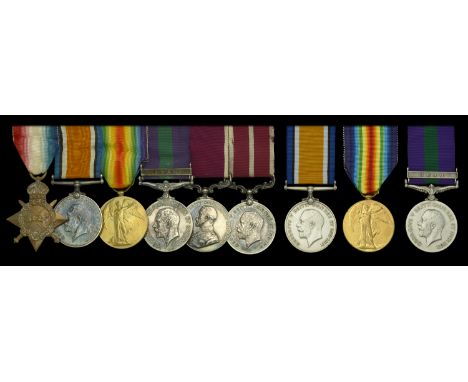 A fine ‘Replacement’ M.S.M. group of six awarded to Staff Sergeant F. G. Sole, Supply and Transport Corps and Royal Horse Art