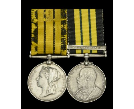Pair: Private Marjan Mohomed, East African Protectorate Force, later East African Rifles  East and West Africa 1887-1900, for