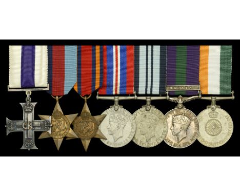 A fine Second War 1945 ‘Burma Operations’ M.C. group of seven awarded to Jemadar Padamlal Rai, 1/7th Gurkha Rifles, 17th Indi