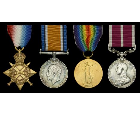 Four: Gunner P. E. Stilton, Royal Field Artillery   1914-15 Star (86874. Ftr. P. E. Stilton, R.F.A.); British War and Victory