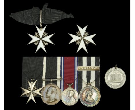An Order of St. John group of five awarded to Chief Surgeon J. B. Wilkinson, Oldham Corps, St. John Ambulance Brigade, who se