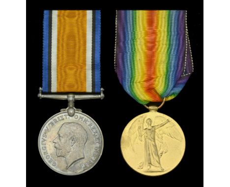 Pair: Able Seaman T. R. W. H. Haskell, Royal Navy, who drowned in the River Thames in 1920 after becoming entangled in weeds;
