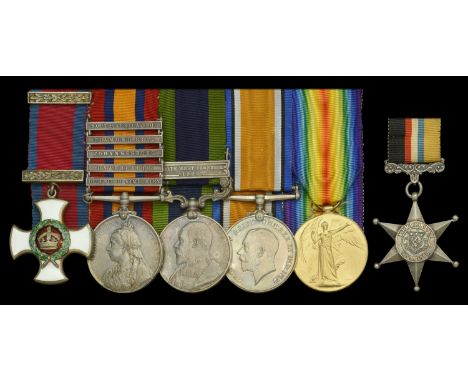 A Boer War D.S.O. group of six awarded to Lieutenant-Colonel W. Clifford, Loyal North Lancashire Regiment, later Northumberla